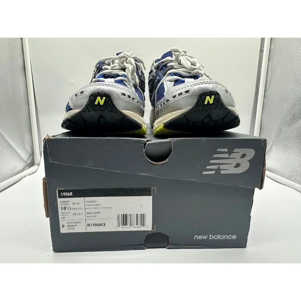 New Balance 1906R Blue Silver Metallic Running‎ Shoes M1906REB Mens Sneakers